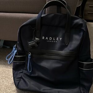 RADLEY LONDON Black and Blue Backpack